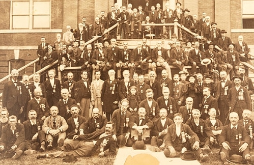 8th Michigan Cavalry Reunion in 1897