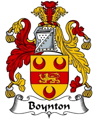 Boynton coat of arms